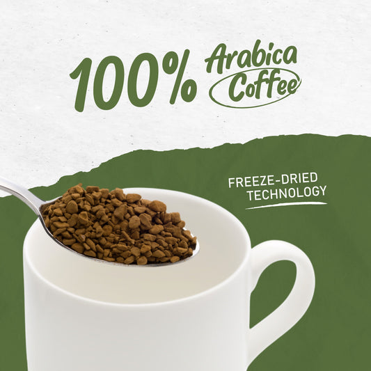 GOLD - 100 % PURE FREEZE DRIED PREMIUM COFFEE