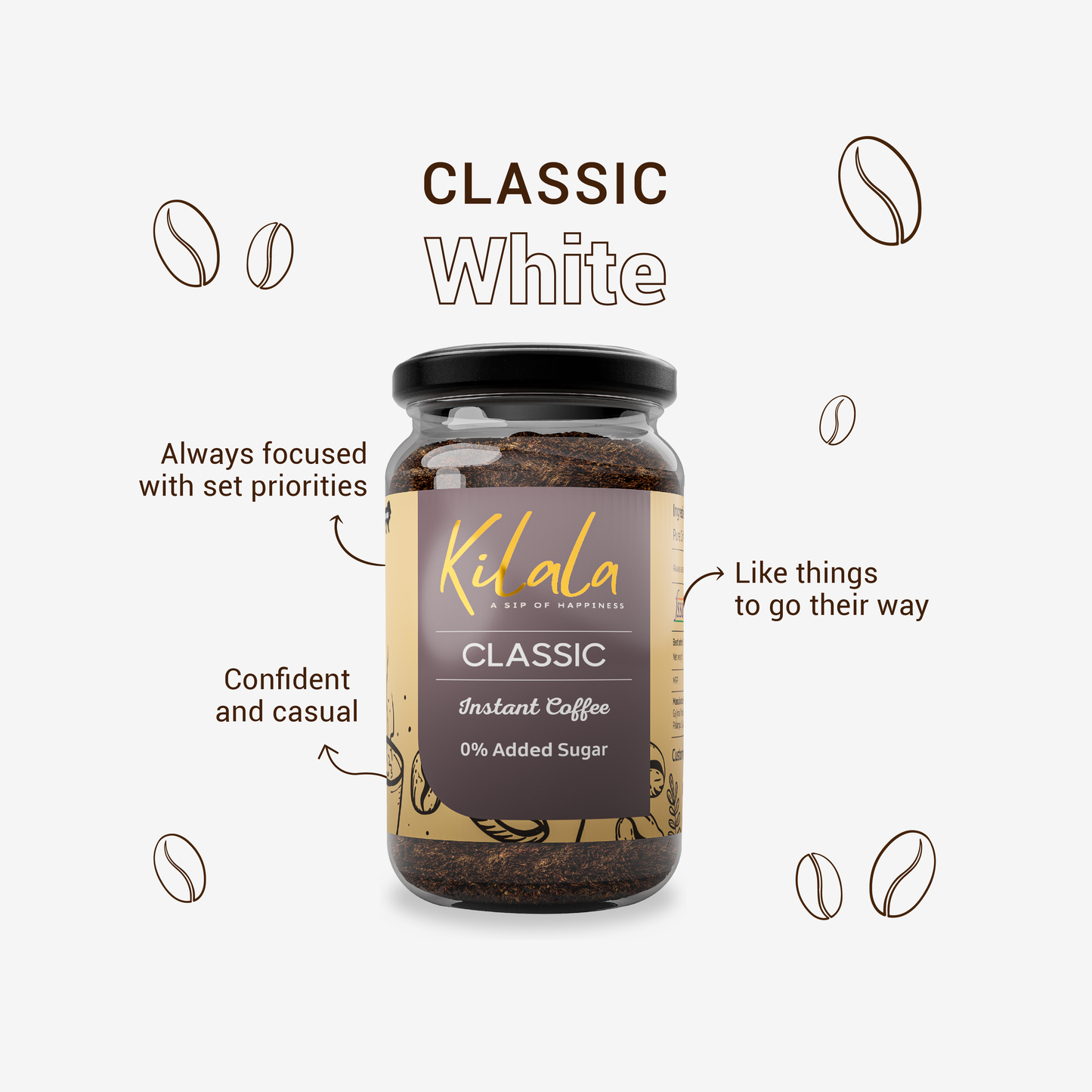 CLASSIC INSTANT COFFEE - 60GM